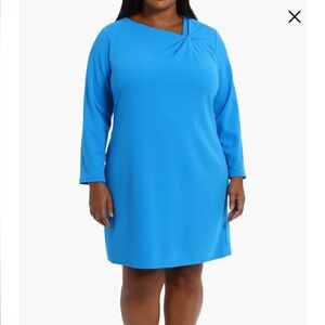 Long Sleeve Asymmetric Dress